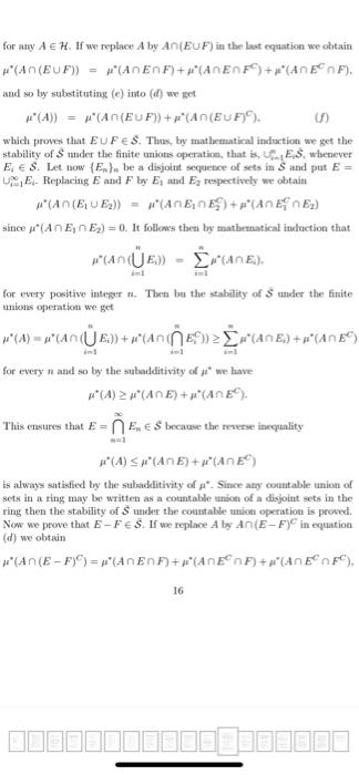 Solved Mro A Ae Ae Theorem 2 5 Let Be An Chegg Com