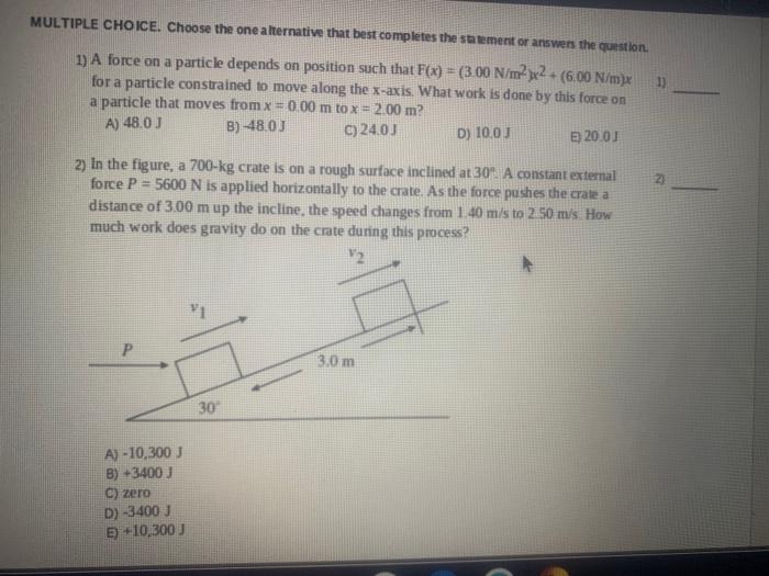 Solved Please Answer Its Multiply Choice Questions Make Y Chegg Com