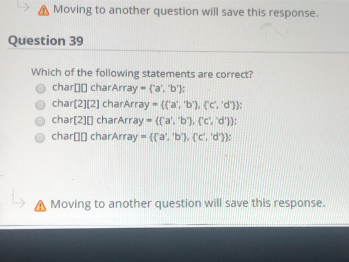 Solved Question 36 Analyze the following code: public class | Chegg.com