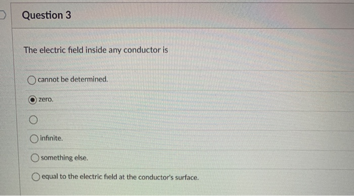 Solved Question 4 2F 2 If excess charge is placed on a | Chegg.com