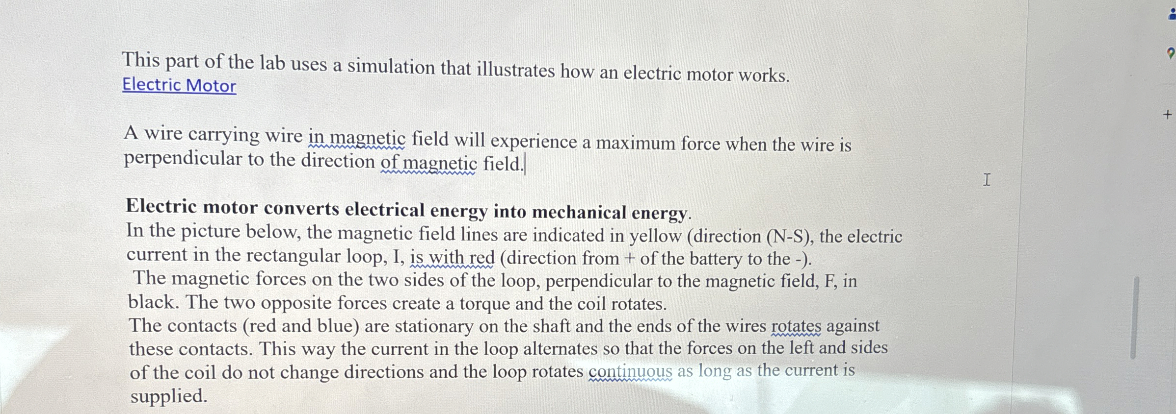 Solved This part of the lab uses a simulation that | Chegg.com