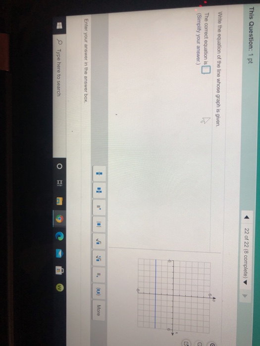 Solved This Question: 1 Pt 22 Of 22 (8 Complete) Write The | Chegg.com