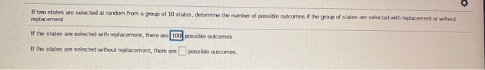 Solved If two states are selected at random from a group of | Chegg.com