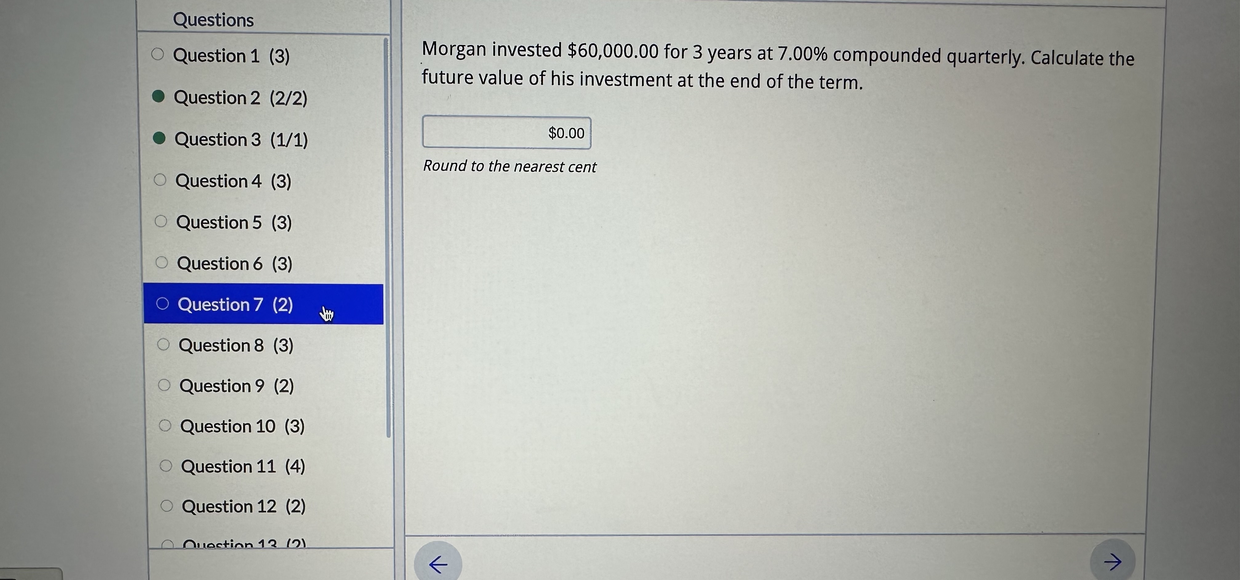 Solved QuestionsQuestion 1 (3)Question 2 (2/2)Question | Chegg.com
