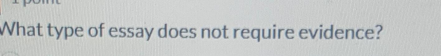 in the body of an essay evidence should include responses