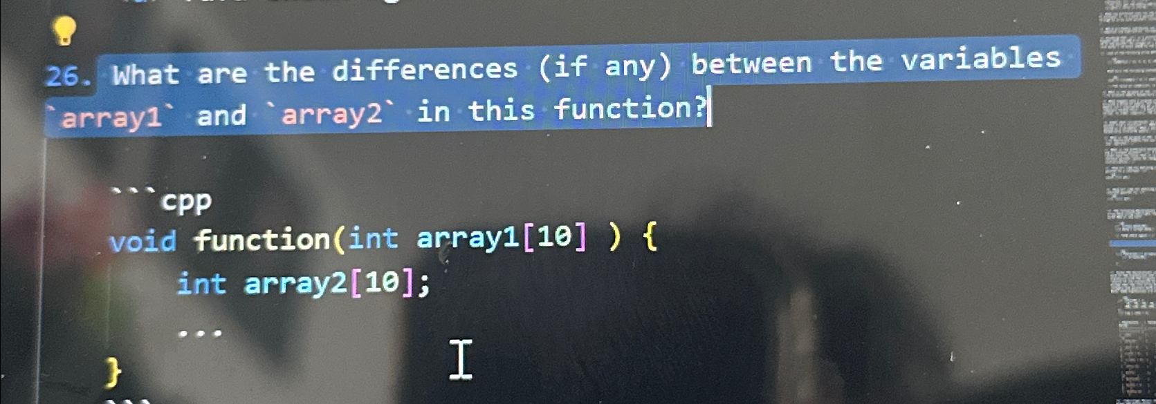 Solved What are the differences (if any) ﻿between the | Chegg.com