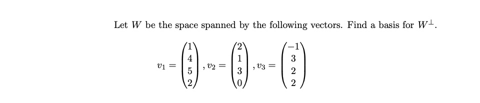 Solved Its a math linear algebra problem, please do ﻿ not | Chegg.com