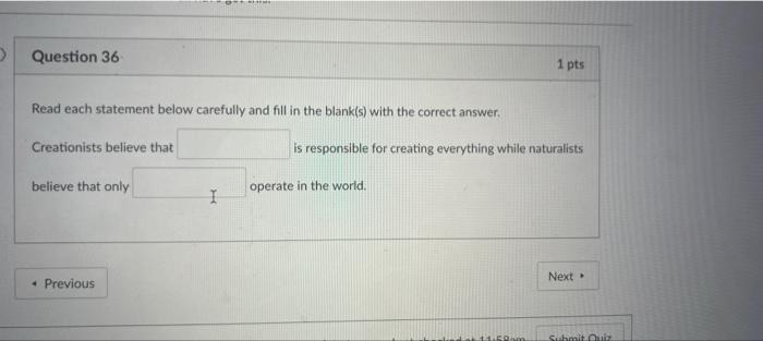 Solved 3 Question 36 1 pts Read each statement below | Chegg.com