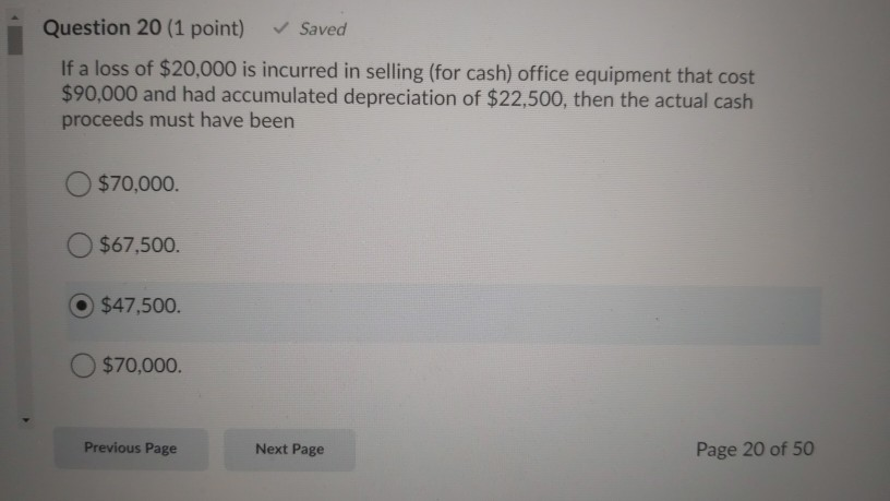 Solved Question 23 (1 point) Which one of the following is | Chegg.com