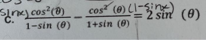 cos 2 x sinx 1 0
