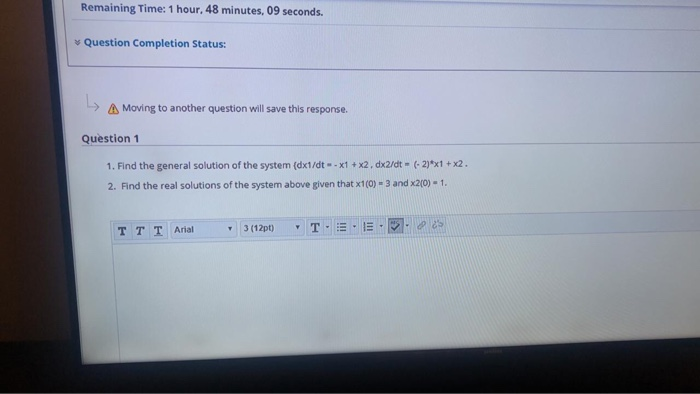 Solved Remaining Time: 1 hour, 48 minutes, 09 seconds. | Chegg.com