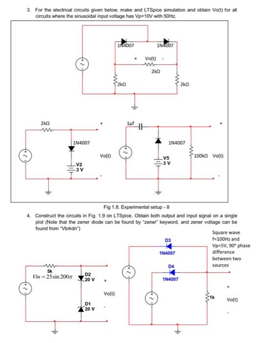 1. Consider the circuits given below | Chegg.com