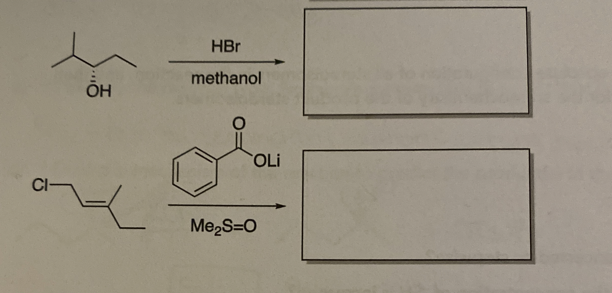 [Solved] Identify the reaction type and predict the major p
