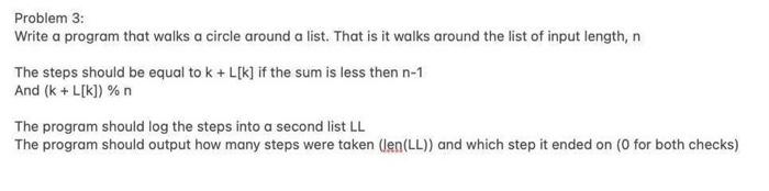 Solved I'm stuck on this problem. It has to be coded in | Chegg.com