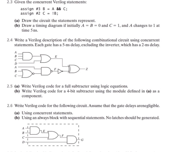 verilog concurrent assignment to a non net