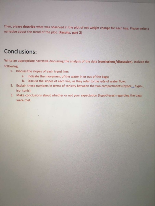 this is a biology lab report. Part 1:explain table 2, | Chegg.com