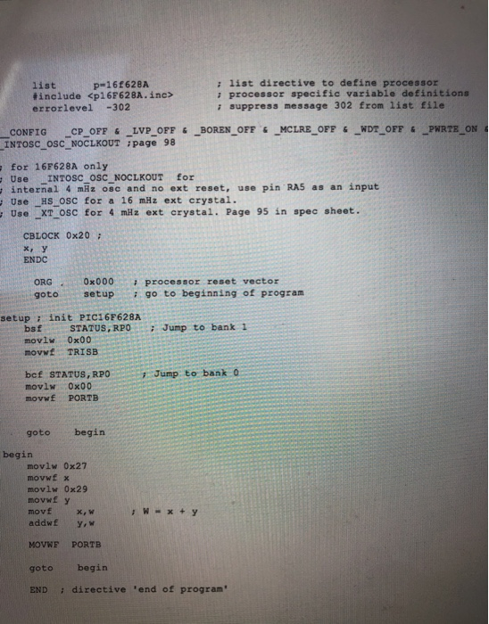 Solved this code is for add two numbers, i want for add 3 | Chegg.com