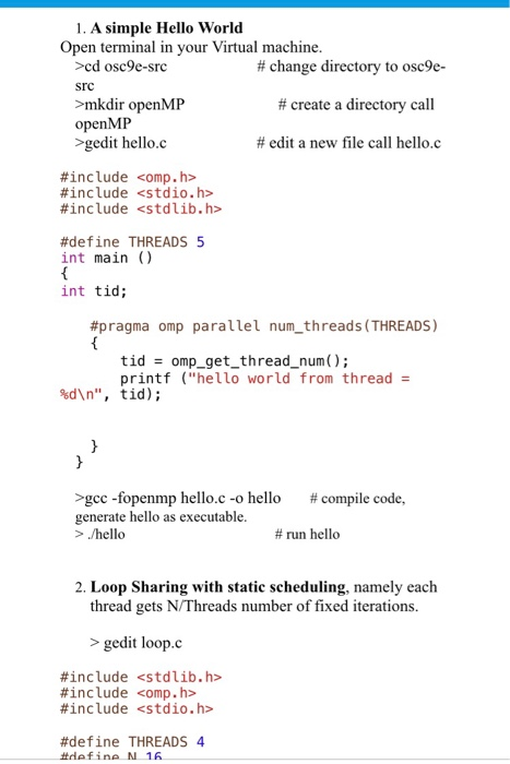 3 Same Loop With Dynamic Scheduling Namely Each Chegg Com