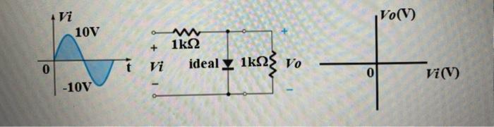 Solved In the circuit given below, the input voltage is a | Chegg.com