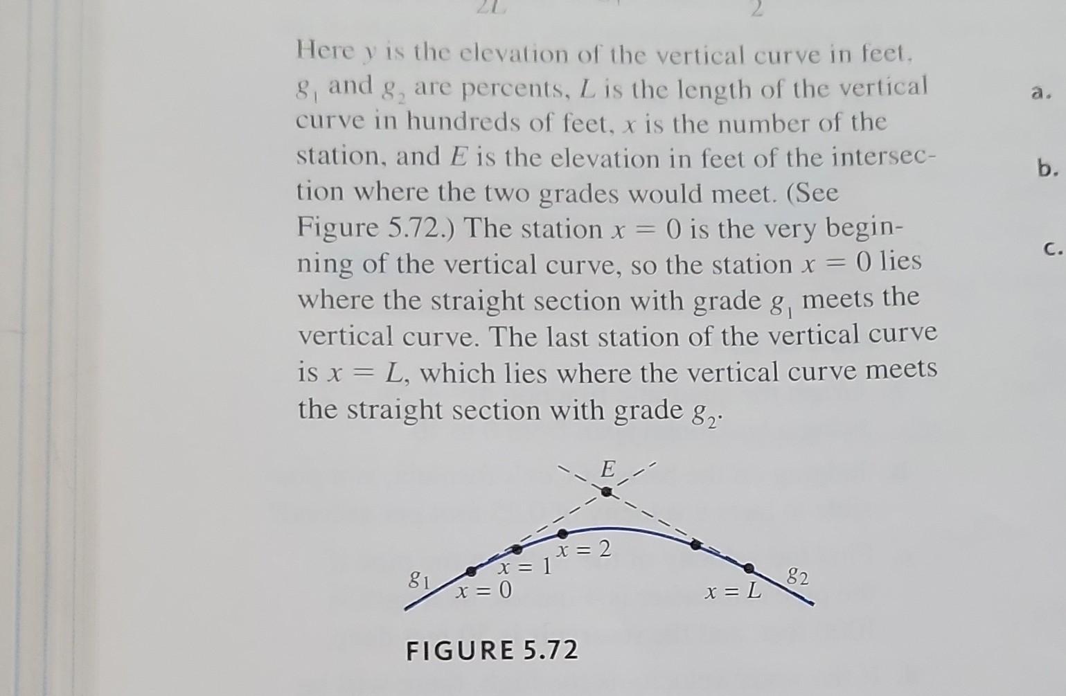 Solved Assume that the vertical curve you want to design | Chegg.com