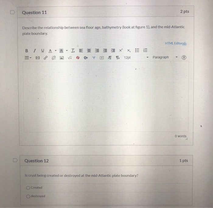 Solved Question 11 2 pts Describe the relationship between | Chegg.com