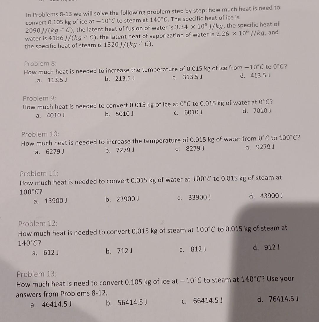 Solved In Problems 8-13 we will solve the following problem | Chegg.com