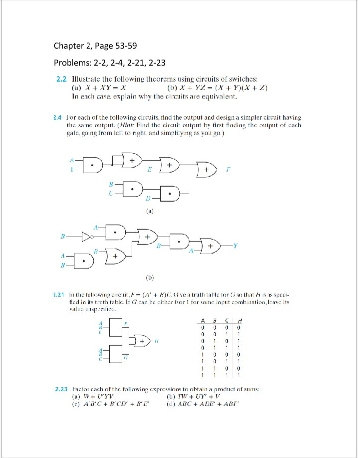 Chapter 2 Page 53 59 Problems 2 2 2 4 2 21 2 Chegg Com