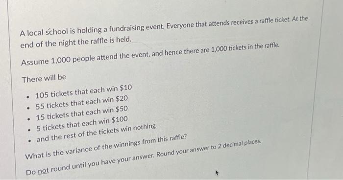 The End of the TIX Raffle