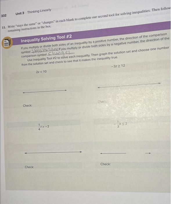 Solved solve the inequalitys and graph the solution set and | Chegg.com