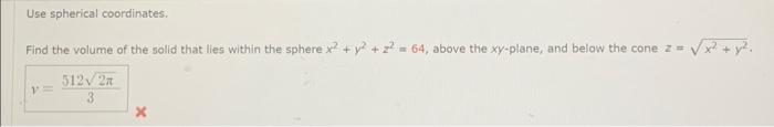 Solved Find the rectangular coordinates of the point, whose | Chegg.com