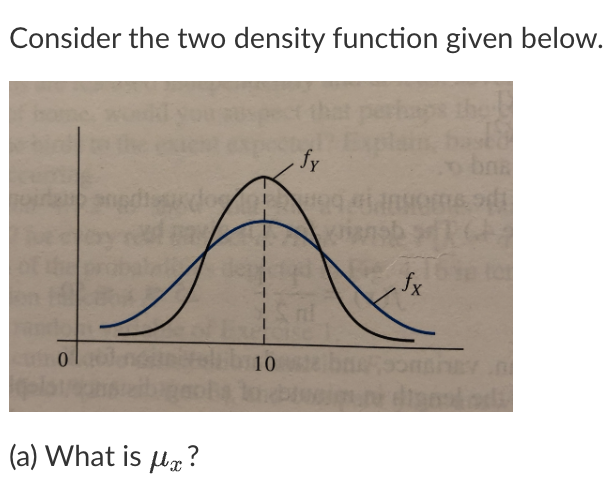 Solved (a) What is μx ? | Chegg.com