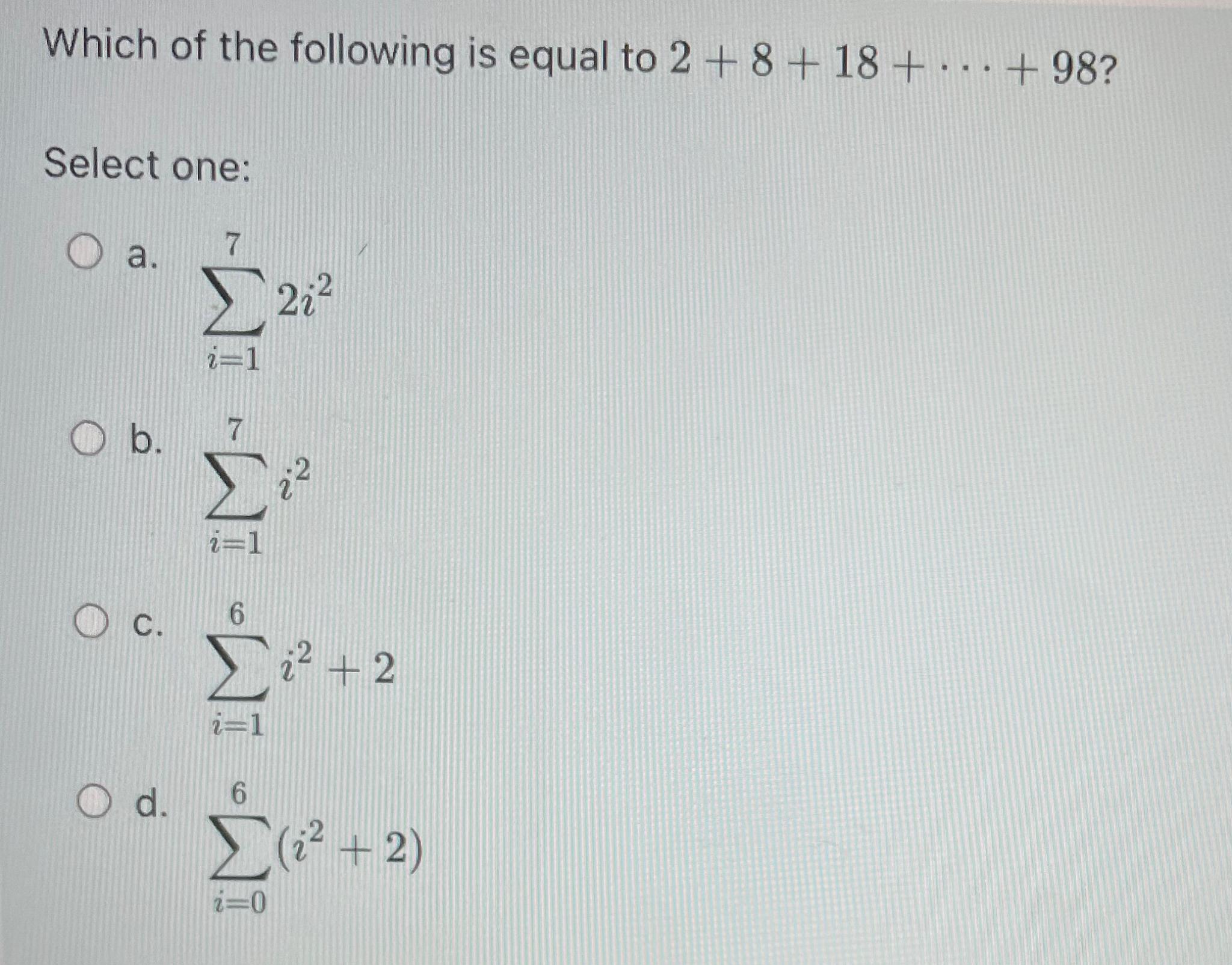 which of the following is equal to 1 6 48 7