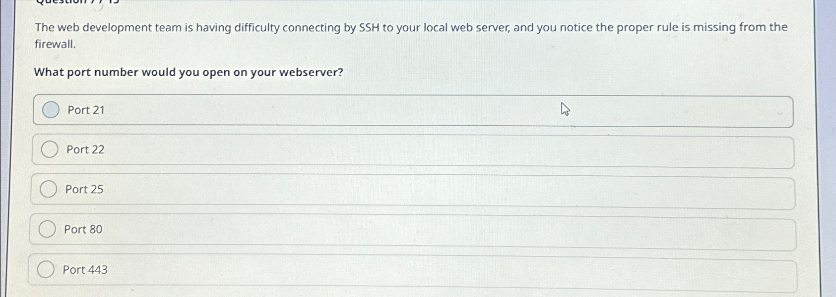 Solved The web development team is having difficulty | Chegg.com