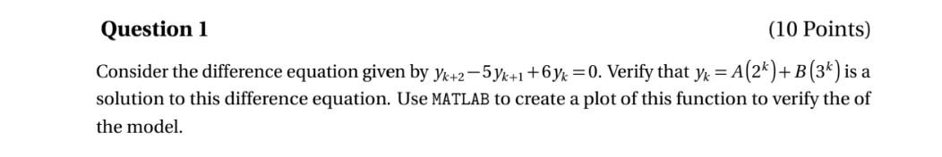 Solved Consider the difference equation given by | Chegg.com