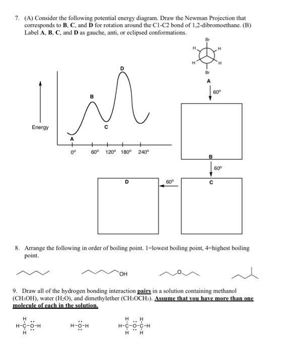 Solved 7. (A) Consider the following potential energy | Chegg.com
