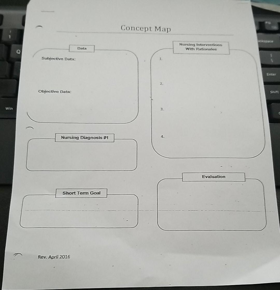 NUR 205 Mental Health Parsing Nursing Process Paper | Chegg.com
