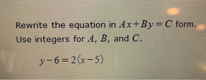 Solved A Line Passes Through The Point 8 7 And Has A Chegg