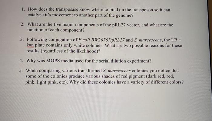 Solved please answer all five questions, if you cannot then | Chegg.com