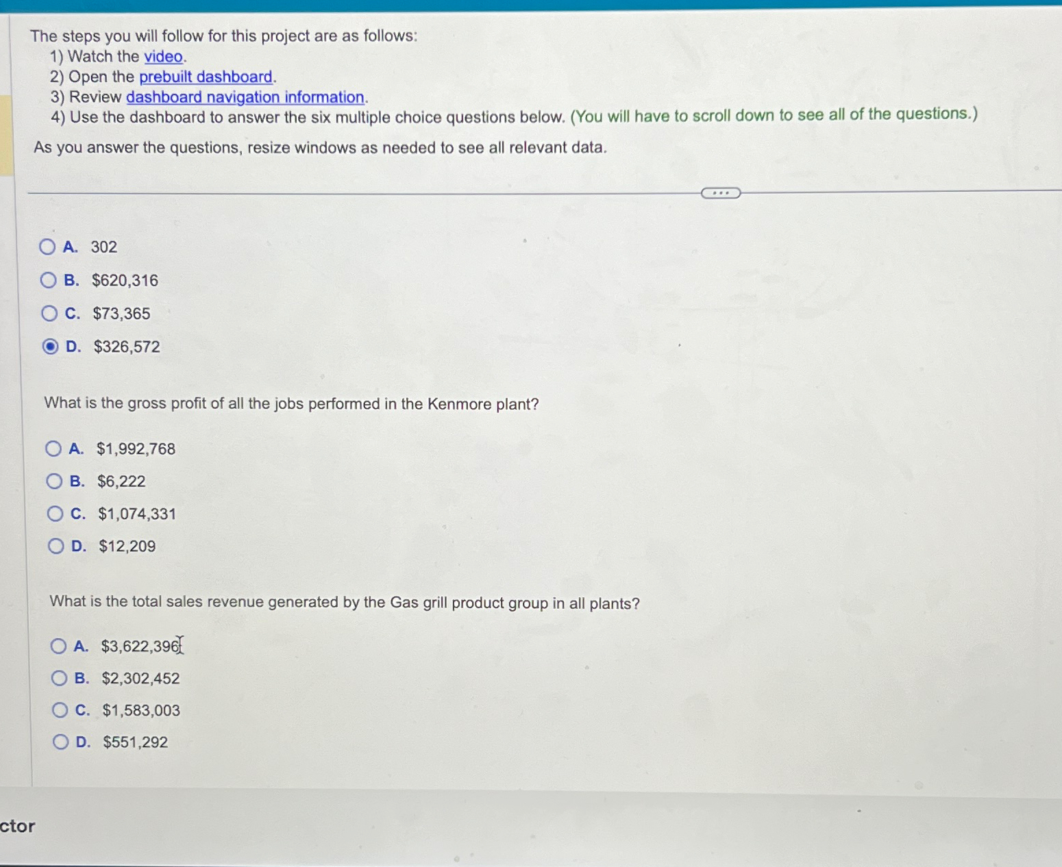 Solved The steps you will follow for this project are as | Chegg.com