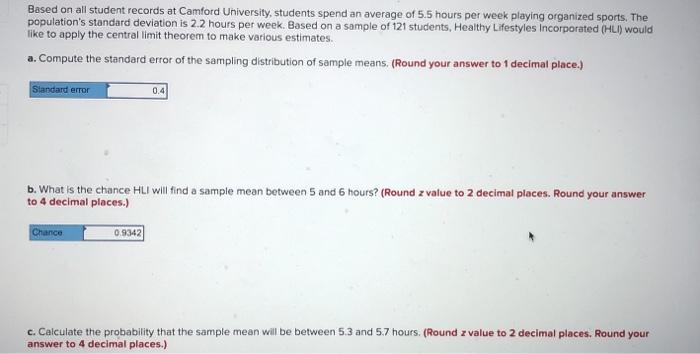 Solved Based on all student records at Camford University, | Chegg.com