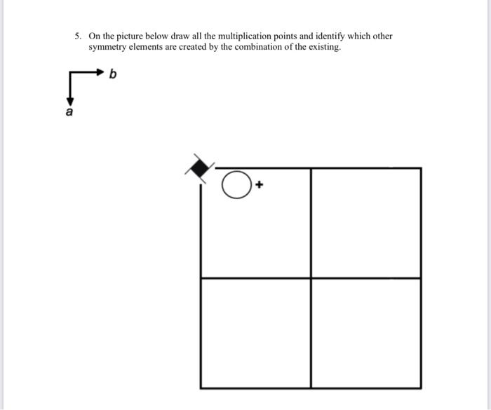 Solved 5. On the picture below draw all the multiplication | Chegg.com
