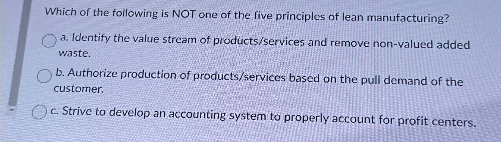Solved Which of the following is NOT one of the five | Chegg.com