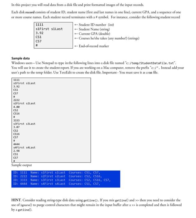 Solved please use C++i need screenshot of the code and | Chegg.com
