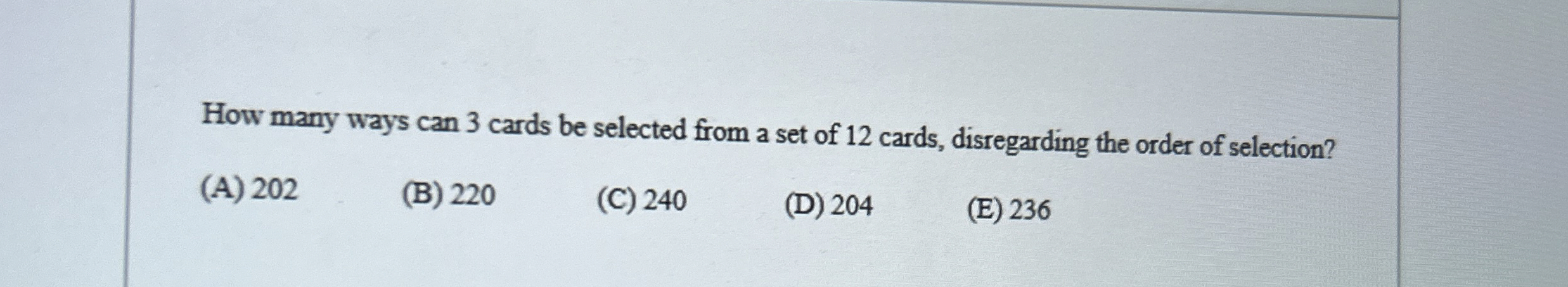 Solved How many ways can 3 ﻿cards be selected from a set of | Chegg.com
