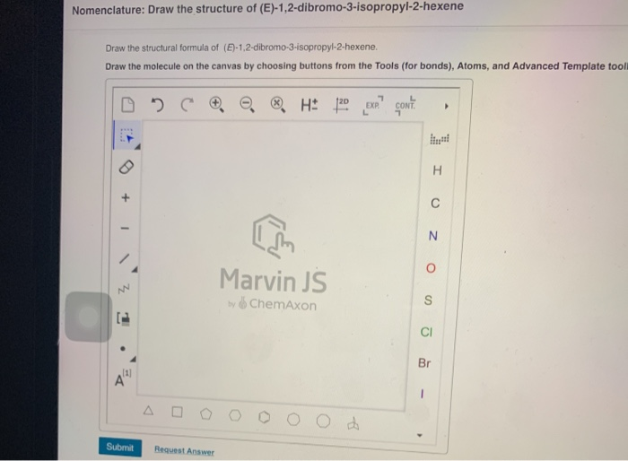 Nomenclature Draw The Structure Of Chegg 