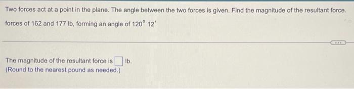 Solved Use the parallelogram rule to find the magnitude of | Chegg.com