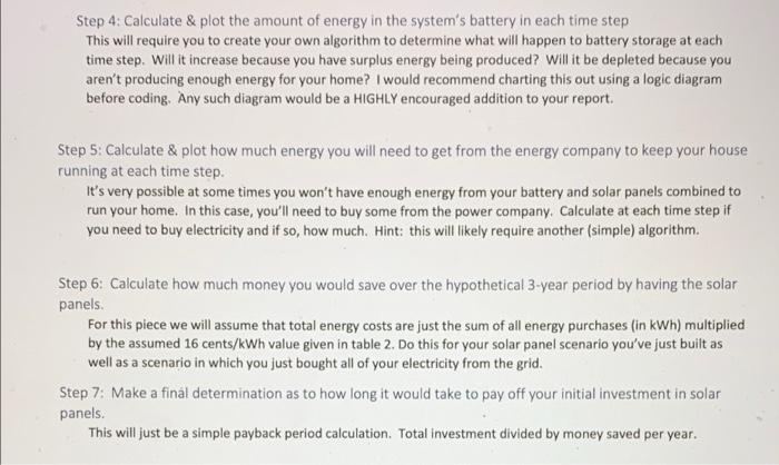 Solved I am having trouble figuring out steps 5-7. I am | Chegg.com