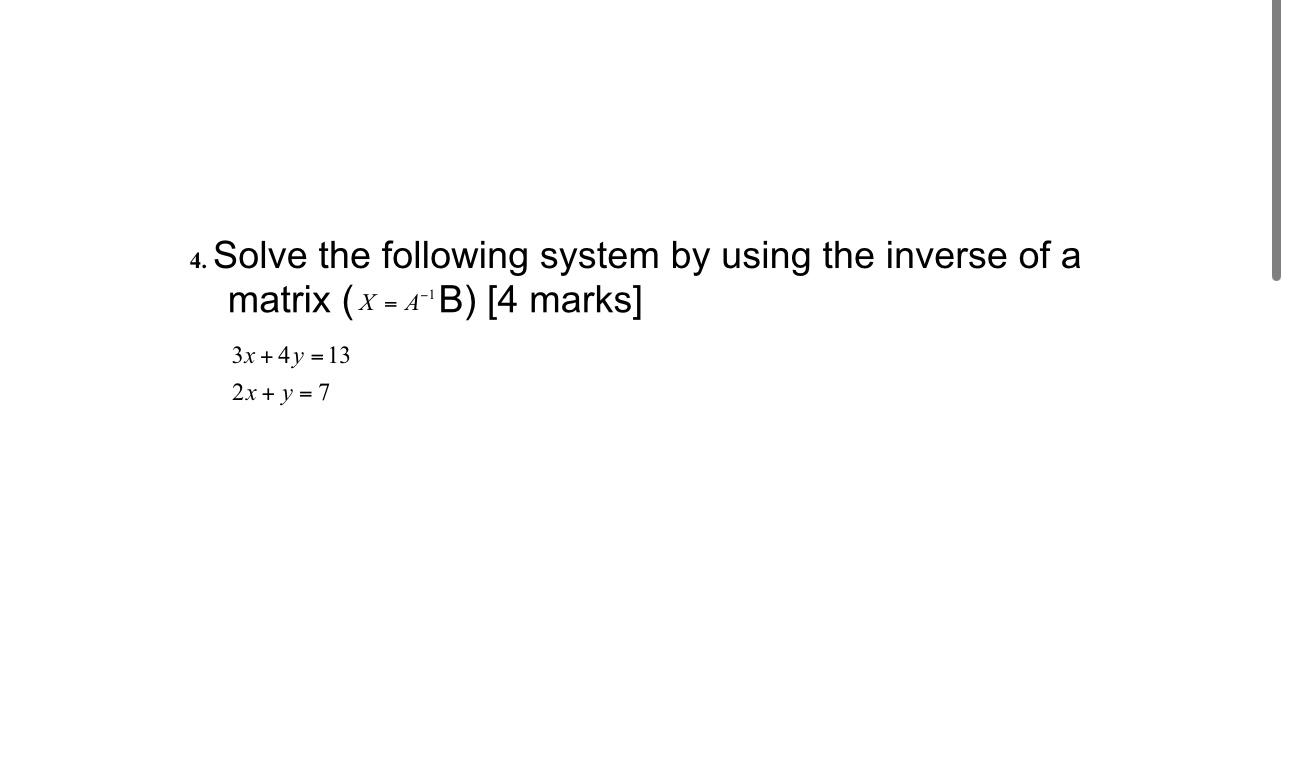 Solved Find x ﻿and y ﻿so that both A and B ﻿matrices below | Chegg.com