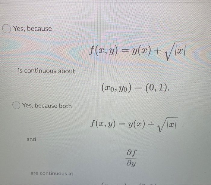 Solved Question 1 (1 point) Select the option that best | Chegg.com