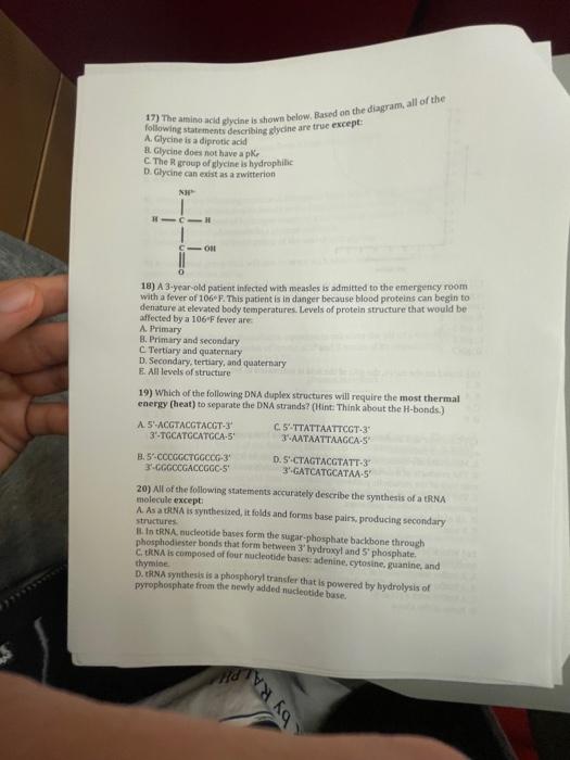 Solved 21) Which of the following statements does not